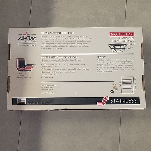 All Clad 2 piece cookware set - Picture 5 of 6